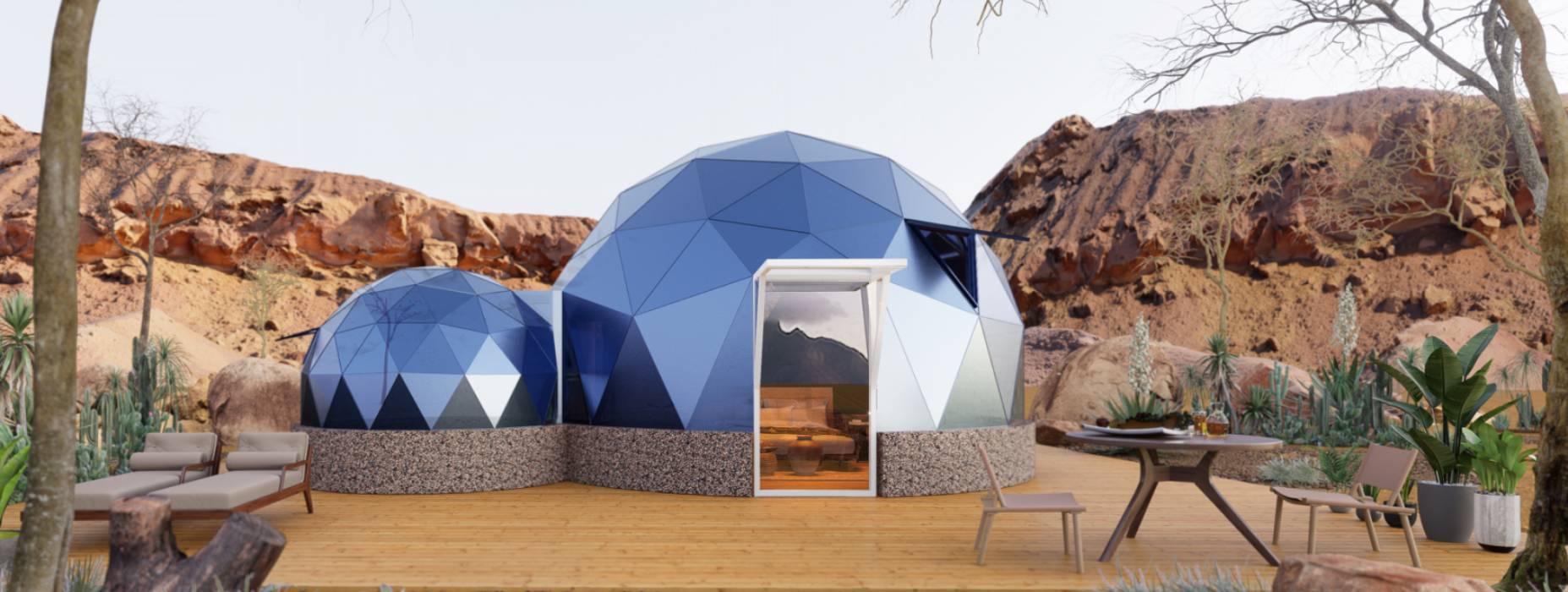 贡井区球形智能光伏玻璃星空房